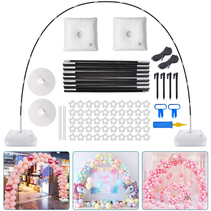 Balloon Arch Kit - バルーンスタンドホルダー バルーンアーチキット ハーフアーチ バルーンサポート 誕生日用ホルダー サークルバルーン