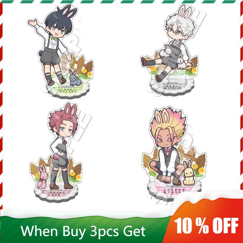 Event Support - アニメ周辺機器ウサギ雷sei士道フィギュアアクリルスタンド凛イトシフィギュアアクリルペンダントヒョウマちぎり装飾おもちゃ