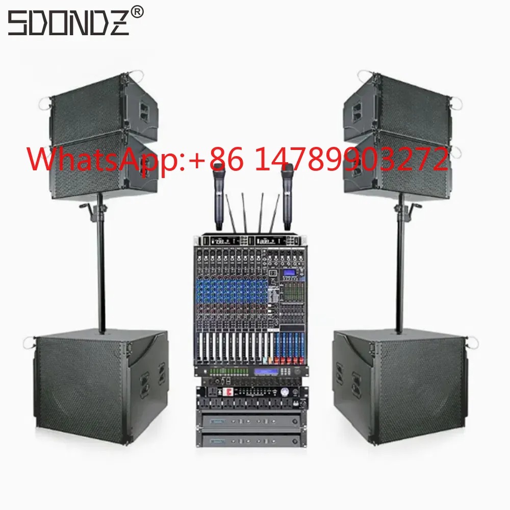 Event Party Dj - 高出力10インチ屋外スピーカーシステムキット、DJ、結婚式、パーティーイベント用防水ポータブルラインアレイPAスピーカー