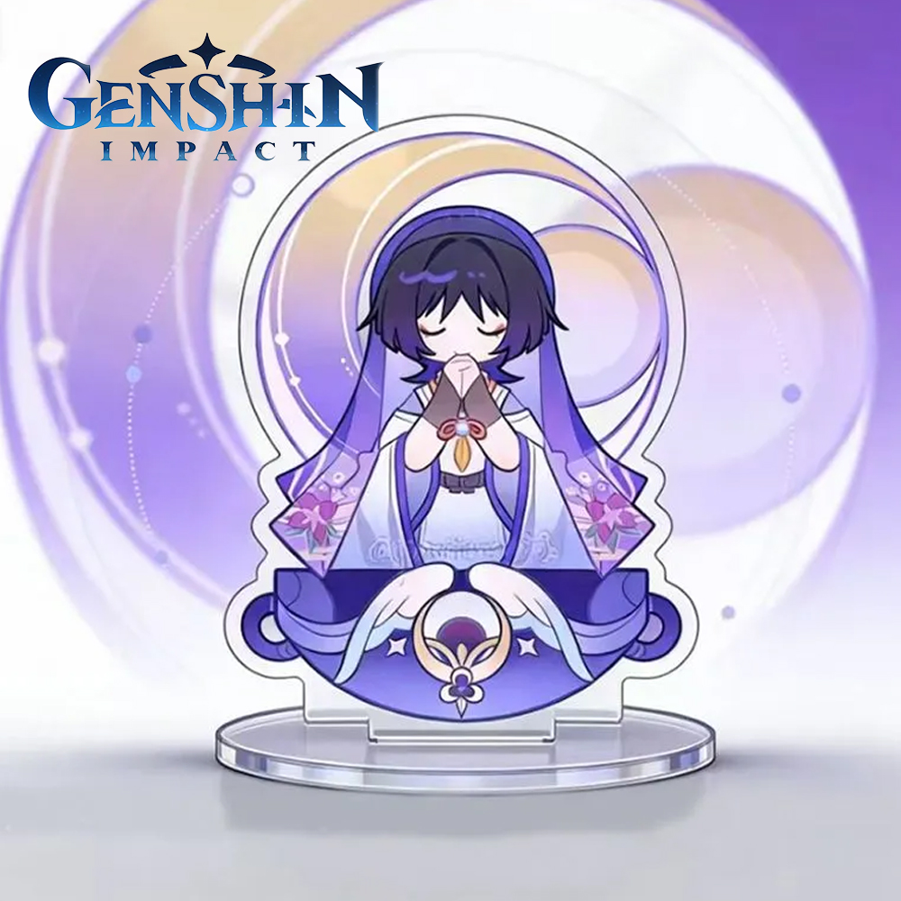 Event Support - ゲーム原神インパクト放浪者バラードコスプレアクリルスタンド漫画フィギュアモデルデスク装飾スタンディングプレート小道具