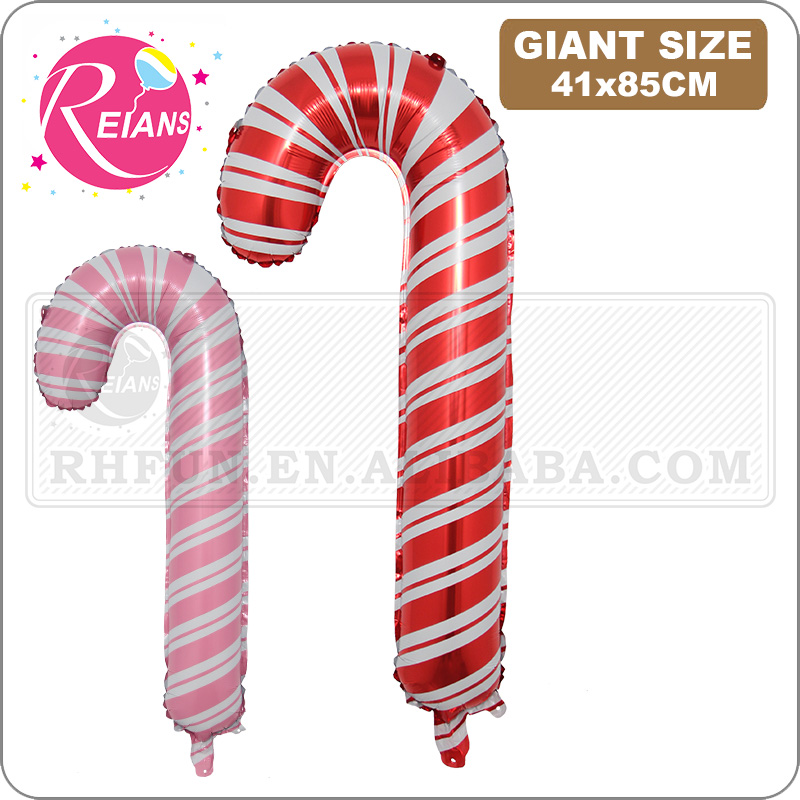 Party Event Supplier - クリスマス装飾用品サンタクロースステッキバルーン屋外キャンディケイン装飾クリスマスパーティー装飾サプライヤー