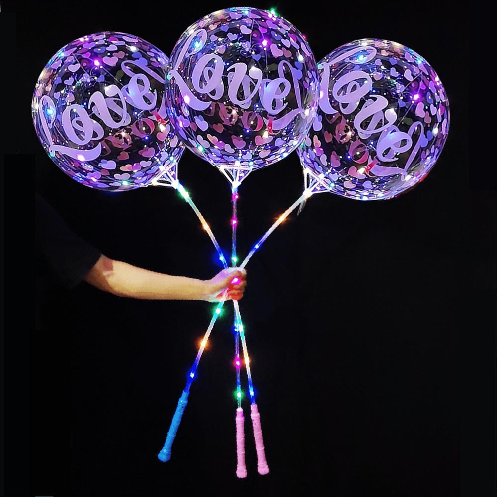 Led Balloon Light - ライトストリング付きLEDライトバルーン,誕生日とバレンタインデー,結婚披露宴の装飾,女の子の日,20インチ,5個,10個,20個
