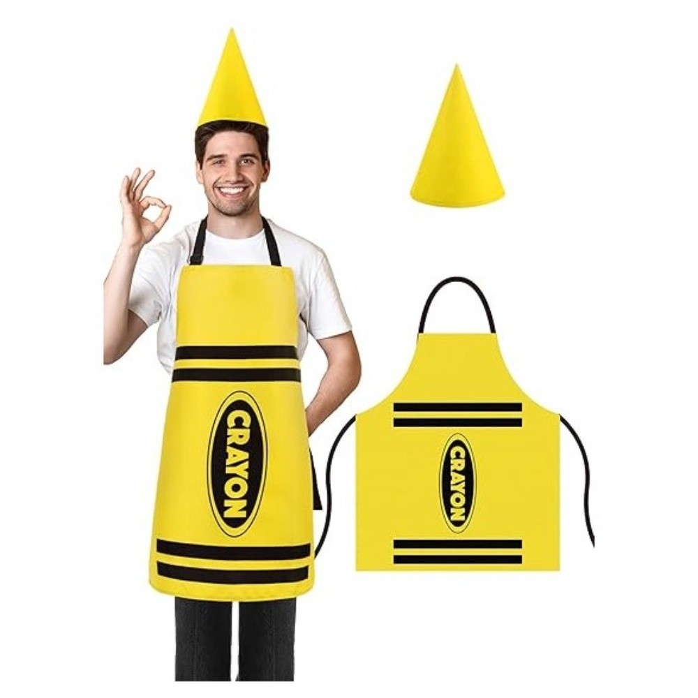 新しいカラフルなクレヨンをテーマにしたノームセット面白い仮装 - Party Hat Cone のレビューと価格