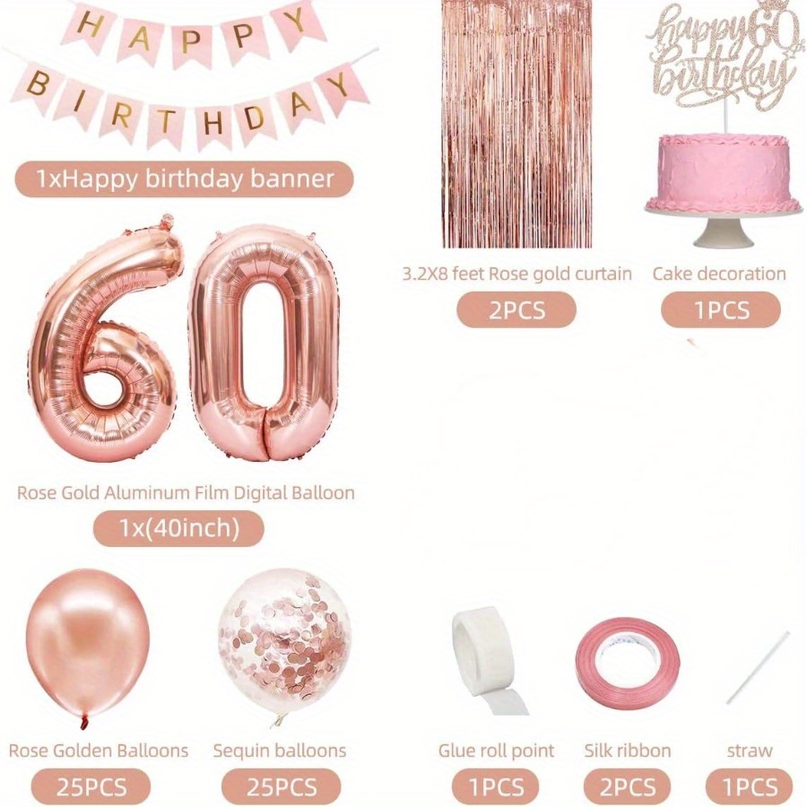 58個/セット 40インチ 数字フォイルバルーン パーティー - Party Banner Gold のレビューと価格