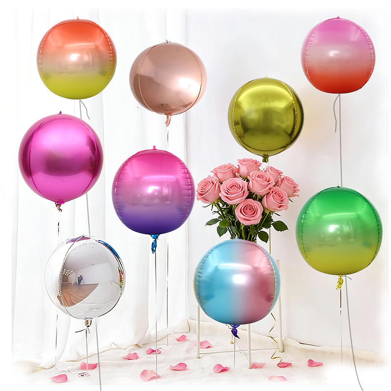 5個入り 10インチ、18インチ、22インチ 4D丸型メタル - Party Event Supply Store のレビューと価格