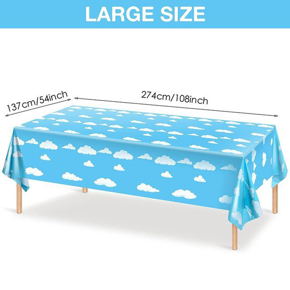 Toyss インスパイアされた誕生日パーティーストーリーテー - Table Cloth Disposable のレビューと価格