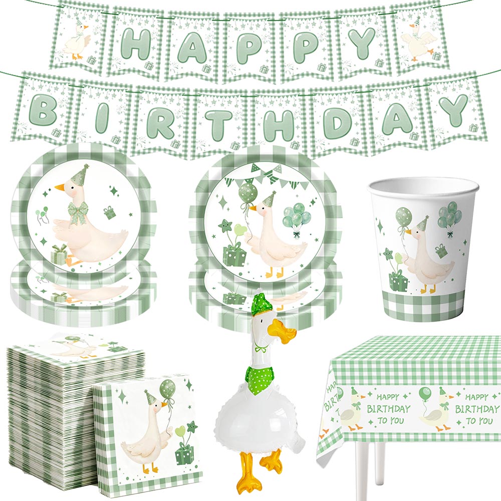 グリーン シリーシー グース 使い捨て食器 紙皿 カップ ナ - Table Cloth Disposable のレビューと価格