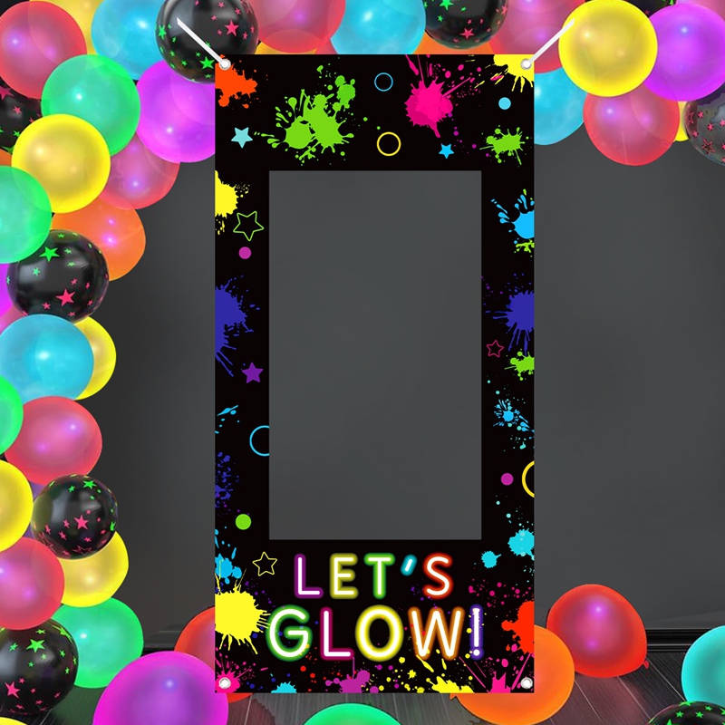Let's Glow フォトブースフレーム ネオングラフィテ - Let'S Party Event Supply のレビューと価格