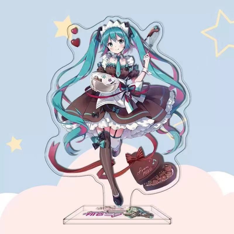 初音ミク アニメキャラクター アクリルスタンド バーチャルシ - Event Support のレビューと価格