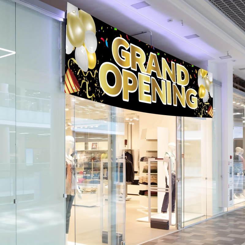 VIKAMAグランドオープンバナー、新店舗グランドオープンサ - Party Event Supply Store のレビューと価格