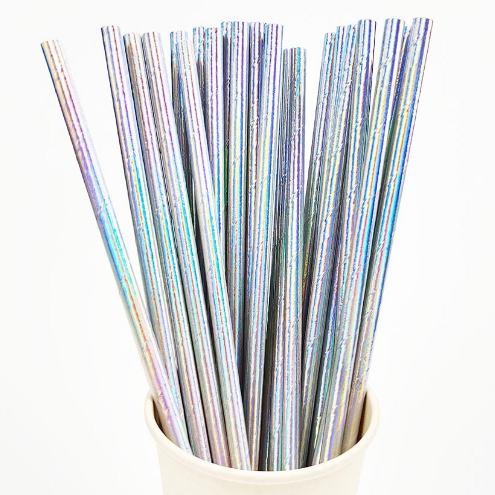 ピンクとゴールドの紙ストロー,25個,装飾用品,パーティー, - Paper Straw Color のレビューと価格
