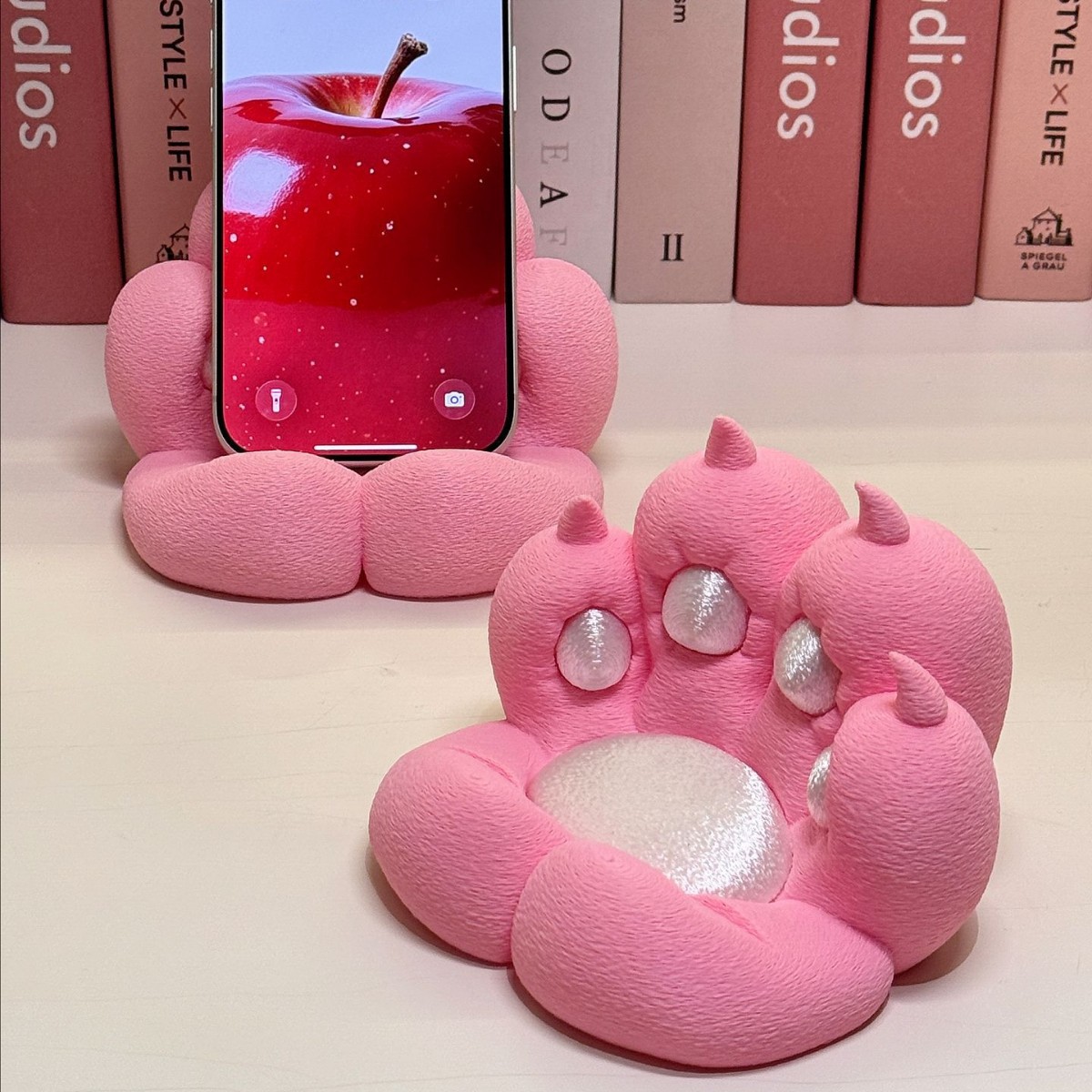 かわいい猫の足の形をしたデスクオーナメント。電話やタブレット - Event Support のレビューと価格