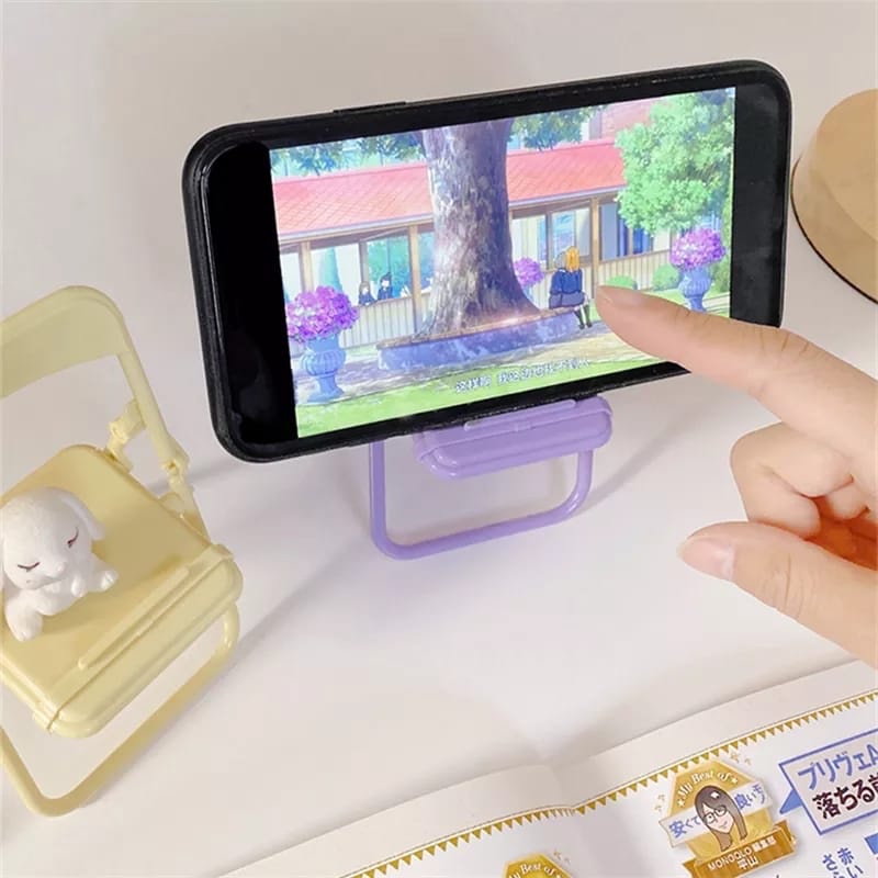 かわいい椅子型スマホスタンド、クリエイティブなデスクオーガナ - Event Support のレビューと価格