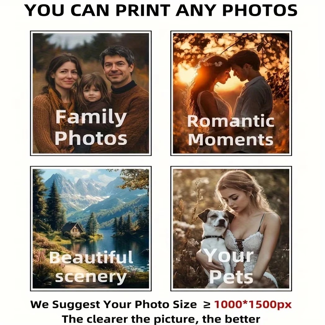 カスタムプリントキャンバス絵画、あなたの写真から作る、結婚式 - Eve Party のレビューと価格