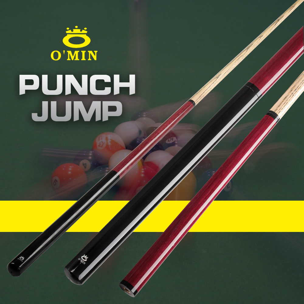 O'minブレイクパンチジャンプキュー、13.8mmチップ、 - Centerpiece Stick のレビューと価格