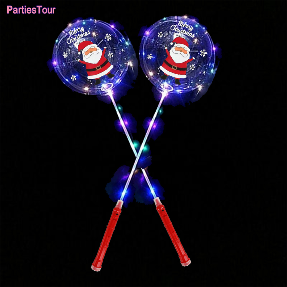 1-20パックのクリスマスLEDライトアップボボバルーンセッ - Led Balloon Light のレビューと価格