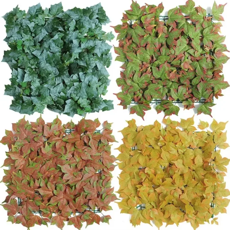 50x50cm 3D人工植物パネル プラスチック製 屋外用  - Flower Wall Panel のレビューと価格