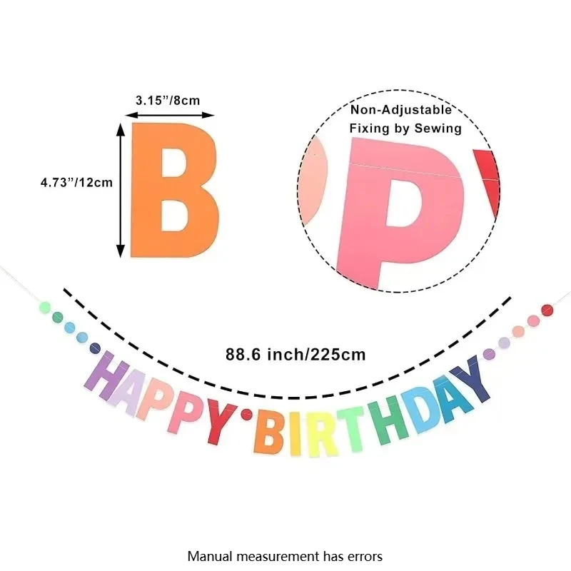 大人、子供、女の子、女性用 誕生日おめでとうバナー レインボ - Party Banner Gold のレビューと価格